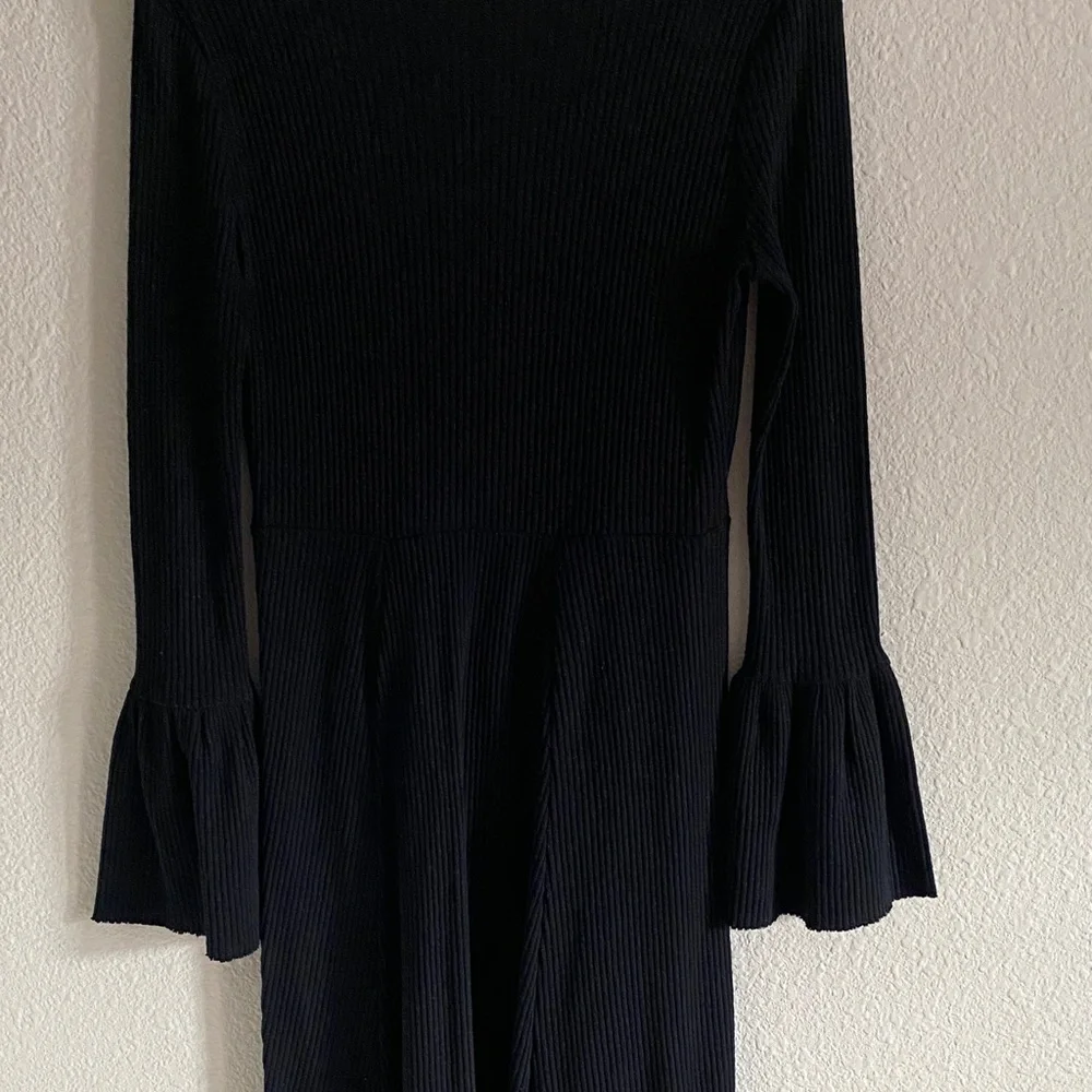 Who What Wear Black Long Sleeve Dress - Picture 7 of 7